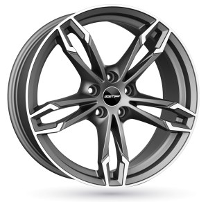 GMP<br>  DEA [8 x 19] <br>GRIS MAT FACE POLIE ET43.0 -5x112-