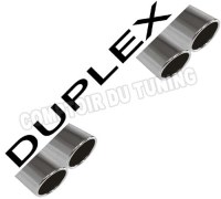 Silencieux arrière Droite / Gauche - 2x115x85 Duplex