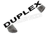 Silencieux arrière Droite / Gauche - 115x85 Duplex