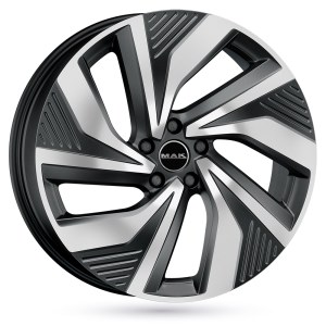 Jante alu MAK ELECTRA Noir Face Polie [8x20] ET40.0 5x112