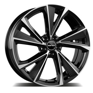 Jante alu GMP EVENTO Noir Face Polie [7.5x18] ET46.0 5x100