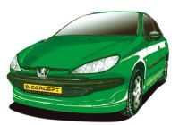SPOILER AV PE 206 STYLING