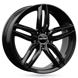 Jante alu GMP FASTEN Noir Brillant [8.5x20] ET45.0 5x108