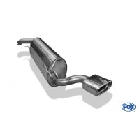 Silencieux arrière inox 1x135x80mm type 53 pour FIAT BRAVO TYPE 198