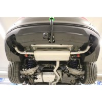 Silencieux arrière duplex inox (sans découpe du pare-chocs arrière) pour FORD MONDEO MK5