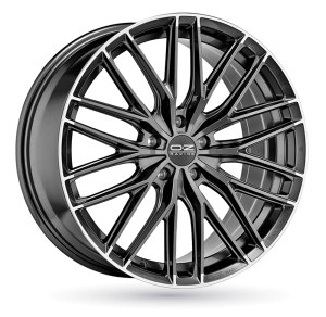 OZ<br>  GRAN TURISMO HLT [8,5 x 19] <br>GRAPHITE BORD POLI ET27.0 -5x112-