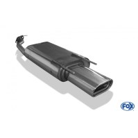 Silencieux arrière inox 1x160x80mm type 53 pour ROVER 620 SI