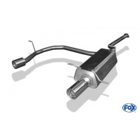 Silencieux arrière duplex inox 1x100mm type 13 pour HYUNDAI SANTA FE TYPE SM