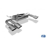 Silencieux arrière duplex inox 2x115x85mm type 32 pour HYUNDAI TUCSON 4x2 TYPE TLE