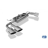 Silencieux arrière duplex inox 2x115x85mm type 38 pour HYUNDAI TUCSON 4x4 TYPE TLE
