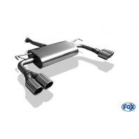 Silencieux arrière duplex inox 2x80mm type 16 pour HYUNDAI IX35