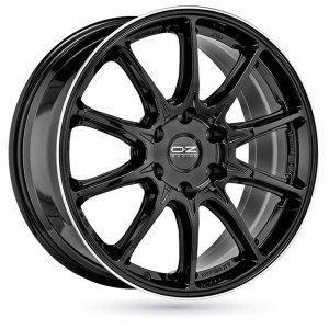 OZ<br>  HYPER XT HLT OFFROAD [9 x 20] <br>NOIR BRILLANT BORD POLI ET38.0 -6x114,3-