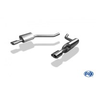 Silencieux arrière duplex inox 1x115x85mm type 33 pour JAGUAR XJ