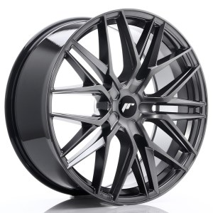 Jantes alu JAPAN RACING JR28 Gloss Black & Polished [7,5x18] ET35 5x100