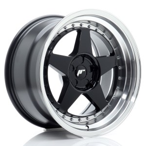 Jante alu JAPAN RACING JR6 Black [10,5x18] ET0 5x100
