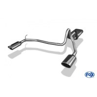 Silencieux arrière duplex inox 1x115x85mm type 33 pour JEEP CHEROKEE/LIBERTY TYPE KJ