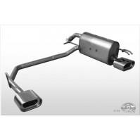 Silencieux arrière duplex inox 1x135x80mm type 53 pour KIA PICANTO TYPE BA