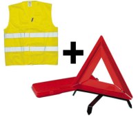 Kit homologué Gilet Jaune + Triangle