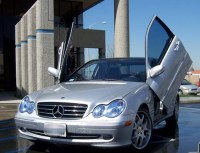 KIT LAMBO DOORS POUR MERCEDES CKLASS SPORT COUPE (Type : 203CL)