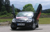 KIT LAMBO DOORS POUR OPEL TIGRA (Type : TWIN TOP)