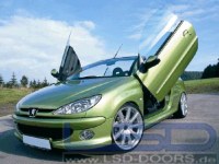 KIT LAMBO DOORS POUR PEUGEOT 206CC