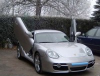 KIT LAMBO DOORS POUR PORSCHE CAYMAN (Type : 987)