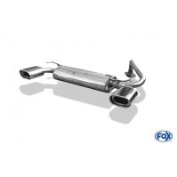 Silencieux arrière duplex inox 1x135x80mm type 53 pour MAZDA 323F/323C TYPE BA