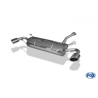 Silencieux arrière duplex inox 1x115x85mm type 38 pour MAZDA RX8