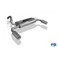 Silencieux arrière duplex inox 1x90mm type 13 pour MAZDA 5 TYPE CR1