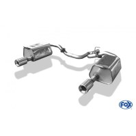 Silencieux arrière duplex inox 1x90mm type 13 pour MAZDA 6 TYPE GG/GY (FACELIFT)