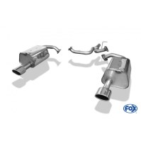 Silencieux arrière duplex inox 1x115x85mm type 32 pour MAZDA 6 TYPE GG/GY (FACELIFT)