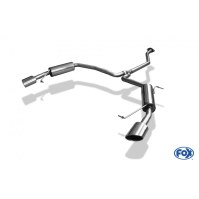 Silencieux arrière duplex inox 1x115x85mm type 38 pour MAZDA 6 TYPE GH