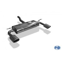 Silencieux arrière duplex inox 1x115x85mm type 32 pour MERCEDES CLASSE A TYPE W176 PACK AMG
