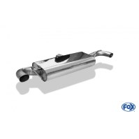 Silencieux arrière duplex inox (embouts intégrés au pare-chocs) pour MERCEDES A45 AMG TYPE W176/245