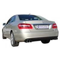 Silencieux arrière duplex inox 2x78x75mm type 71 pour MERCEDES CLASSE E TYPE W212