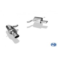 Silencieux arrière duplex inox 1x115x85mm type 32 pour MERCEDES CLASSE E COUPE TYPE C207