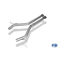 Tube de suppression de silencieux arrière inox pour MERCEDES CLS TYPE C219