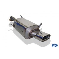 Silencieux arrière inox 1x135x80mm type 53 pour MITSUBISHI CARISMA TYPE DAO