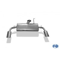 Silencieux arrière duplex inox 1x115x85mm type 32 pour MITSUBISHI LANCER TYPE CYO