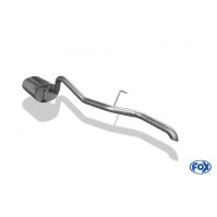 Silencieux arrière inox avec sortie type origine pour MITSUBISHI L200 TYPE K60T