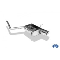 Silencieux arrière inox 1x90mm type 25 pour MINI ONE / COOPER R55