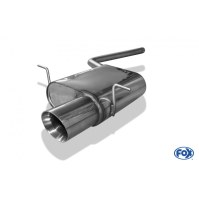 Silencieux arrière inox 1x100mm type 25 pour MINI COOPER CLUBMAN R55