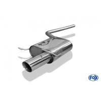 Silencieux arrière inox 1x90mm type 25 pour MINI COOPER CLUBMAN R55