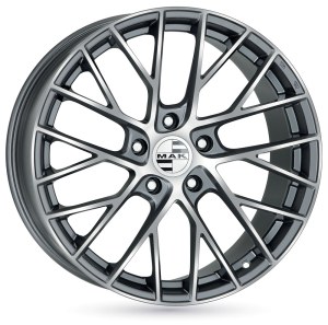 Jante alu MAK MONACO Gris Face Polie [8.5x19] ET52.0 5x130