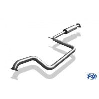 Silencieux avant inox pour NISSAN ALMERA TYPE N15 HAYON