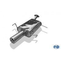 Silencieux arrière inox 1x90mm type 13 pour NISSAN PRIMERA TYPE P11 (1999-)