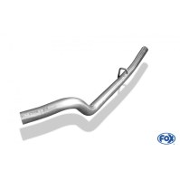 Tube de suppression de silencieux avant inox pour OPEL CORSA A-CC