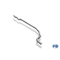 Tube de suppression de silencieux avant inox pour OPEL CORSA E