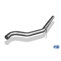 Tube de suppression de silencieux avant inox pour OPEL CORSA D NRE
