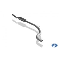 Silencieux avant inox pour OPEL CORSA E 1.4L TURBO